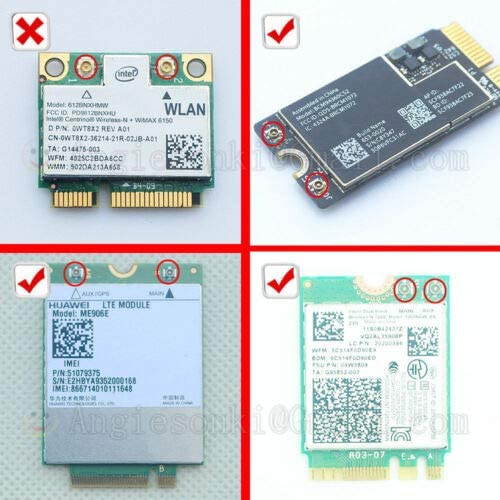 Bluetooth MHF4 IPEX 4 2.4Ghz 5Ghz 5.8G WLAN Network Adapter Internal PC WiFi Antenna for Intel 7260 8260 8265 9265 9260 9560 AX200 AX Killer M.2 MHF4 IPEX4 Wi-Fi Wireless WLAN Card Banana Pi M2 Zero