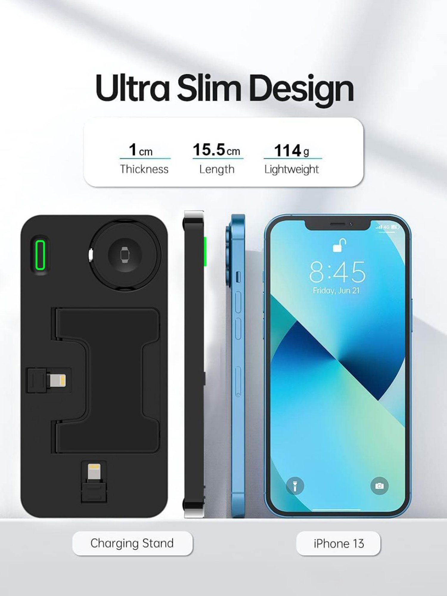 Stuffcool Nuevo PD20W Smallest Wall Charger for Latest iPhone 15,14,13,12 (Yellow)