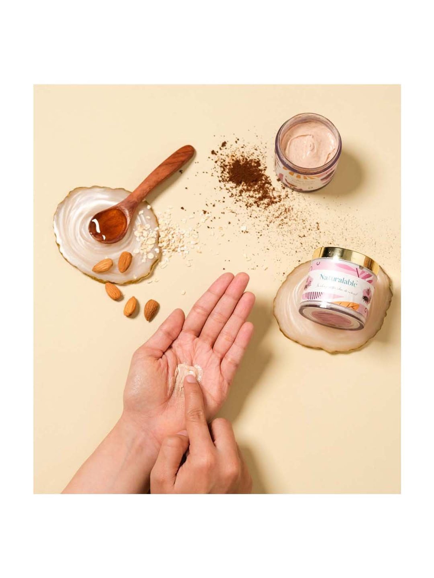 Naturalable Coffee Oats Face Scrub - 100 gm