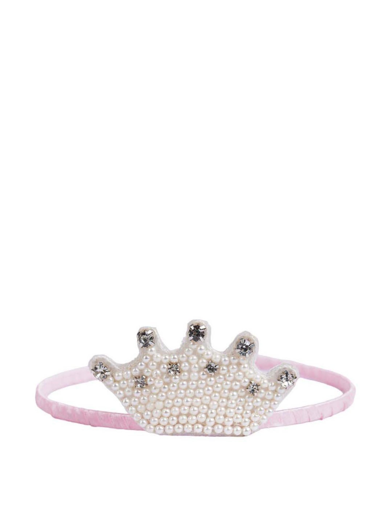 Choko Pink Embellished Hair Band