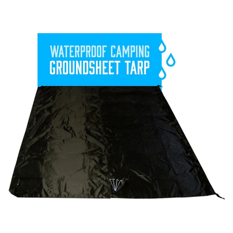 PahaQue Rendezvous Dome Tent Footprint, 9 by 7 Foot Waterproof Camping Groundsheet Tarp
