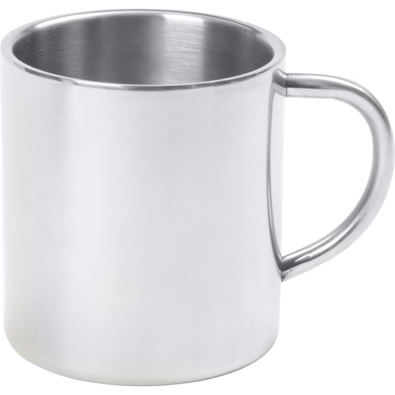 Maxam® 15oz Double Wall Stainless Steel Coffee Cup