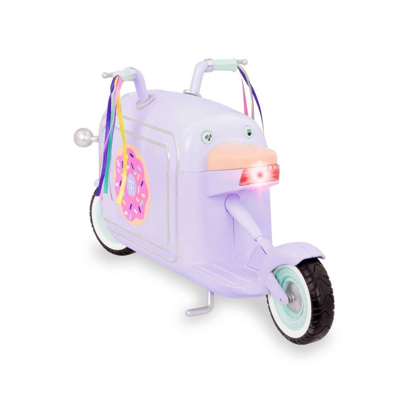Glitter Girls Donut Delivery Scooter with Electronics