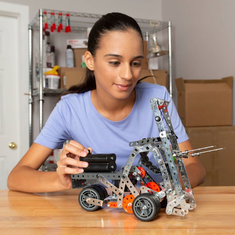Erector by Meccano Super Construction 25-in-1 Motorized Building Set  STEAM Education Toy