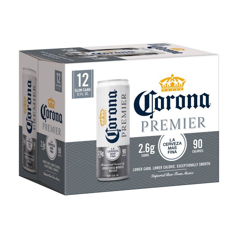 Corona Premier Lager Beer - 12pk/12 fl oz Cans