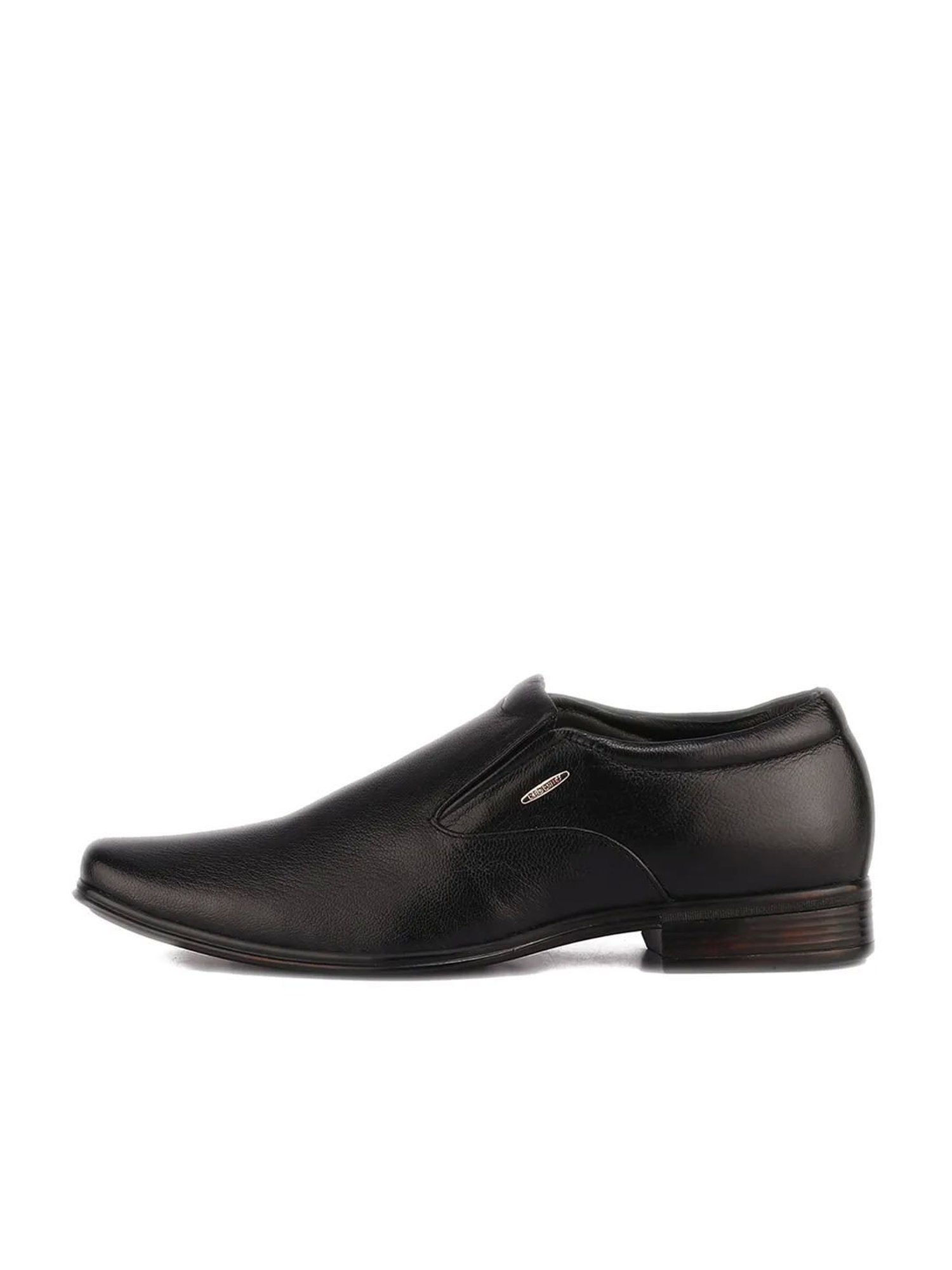 Red Chief Men's Black Formal Slip-Ons