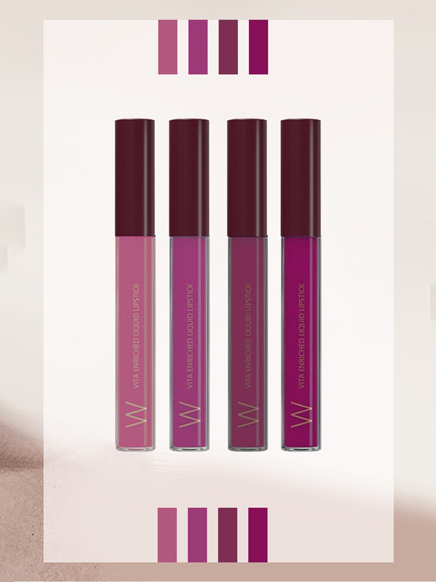 W Liquid Lipstick A Muse Me - 3 gm