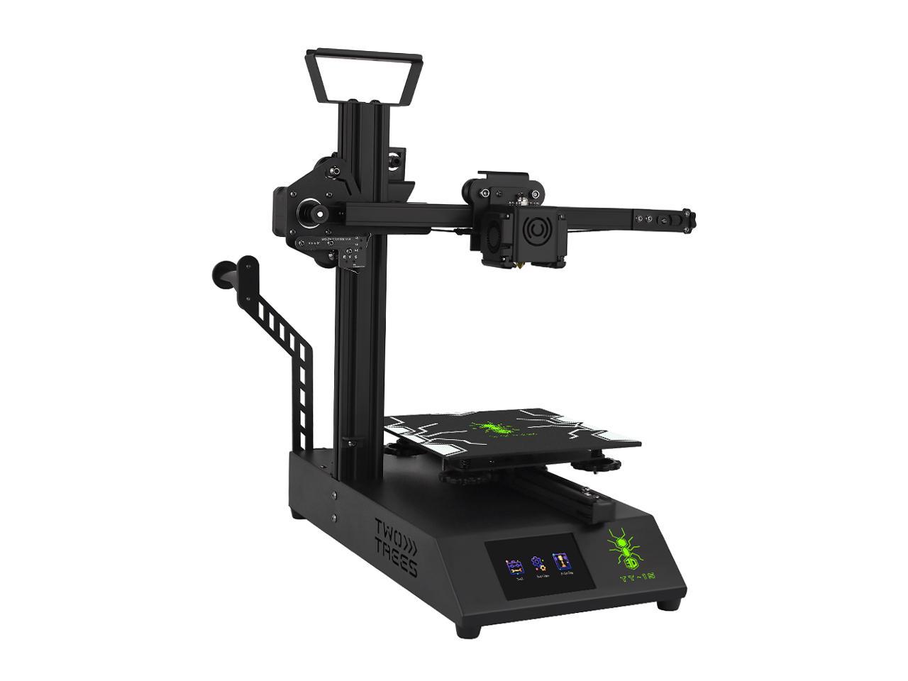 3D Printer Light-weighted Beginner DIY Kit 180x180x180mm Printing Area Cantilever Design with 3.5Inch Touch Screen/Power Resume/Titan Extruder Support Multi-Language