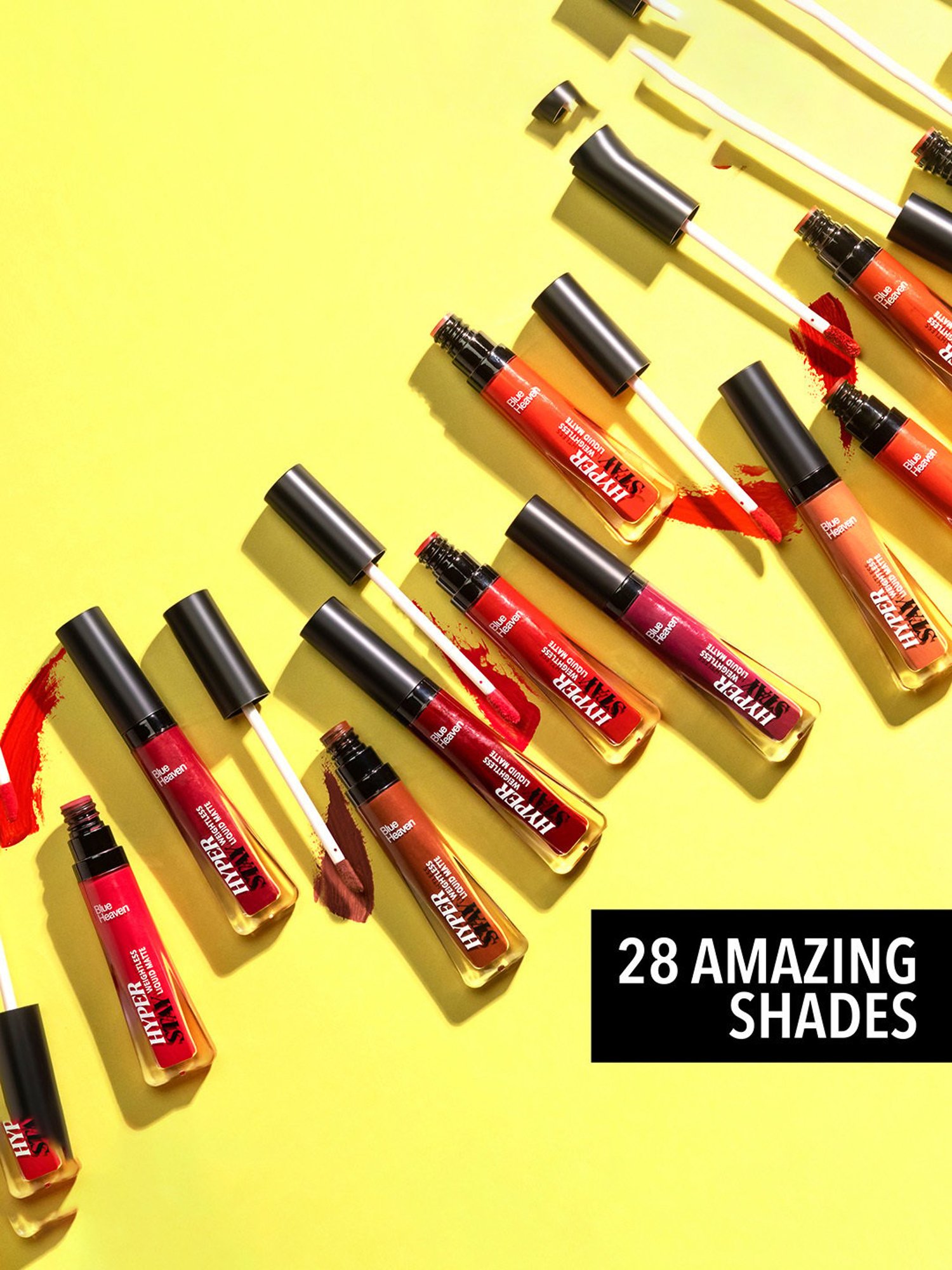 Blue Heaven Hyper Stay Weightless Liquid Matte Lip Colour Betwitching Red 25 - 6 ml