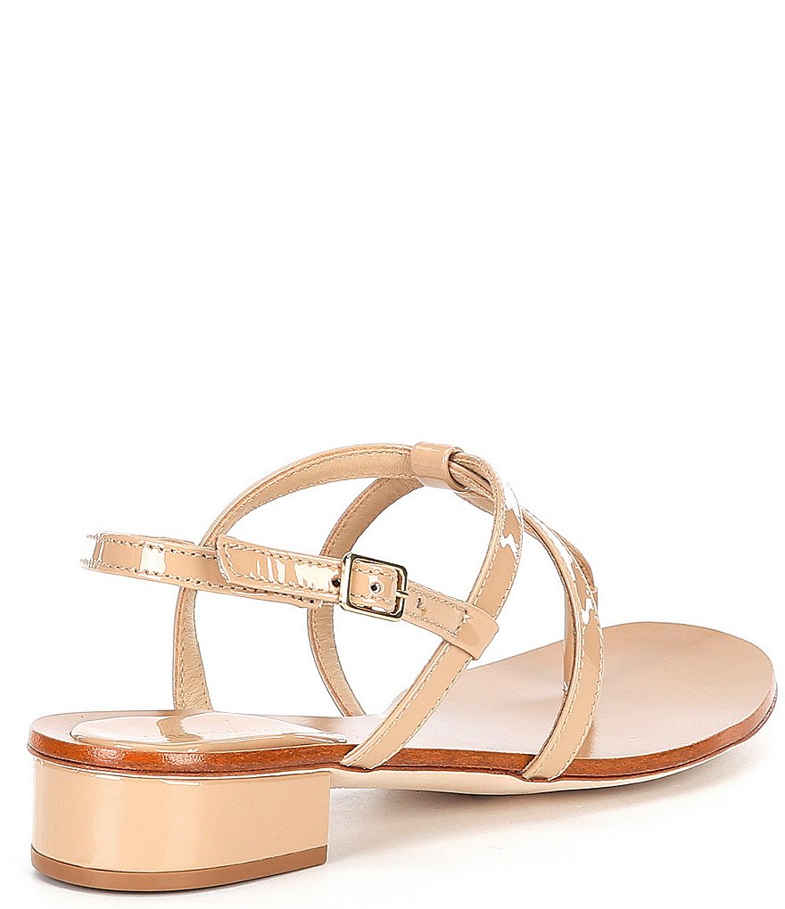 Antonio Melani Sabbina Patent Leather Thong Dress Sandals