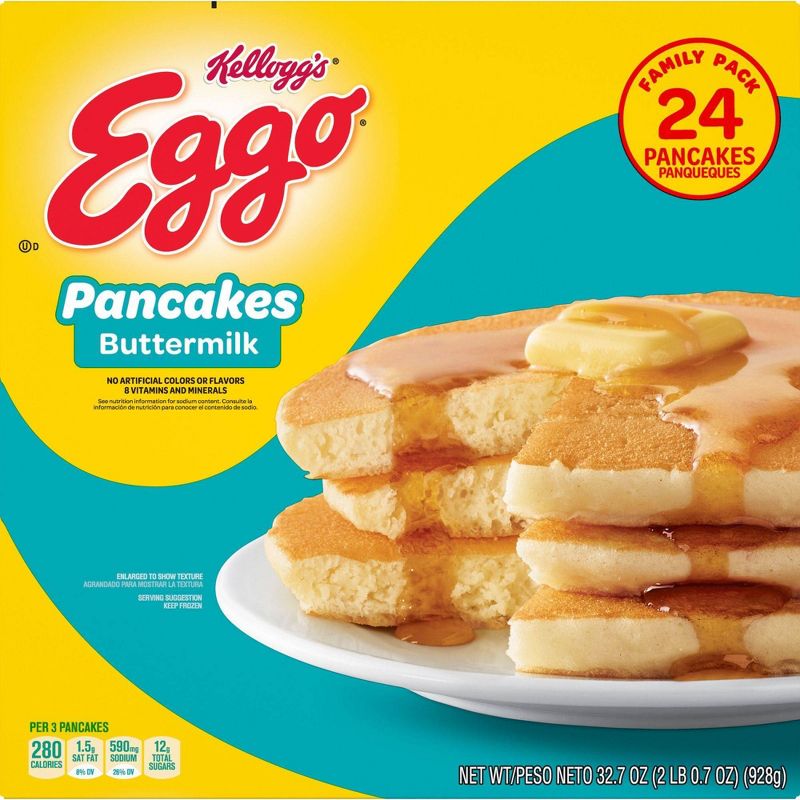 Eggo Frozen Buttermilk Pancakes - 32.7oz/24ct