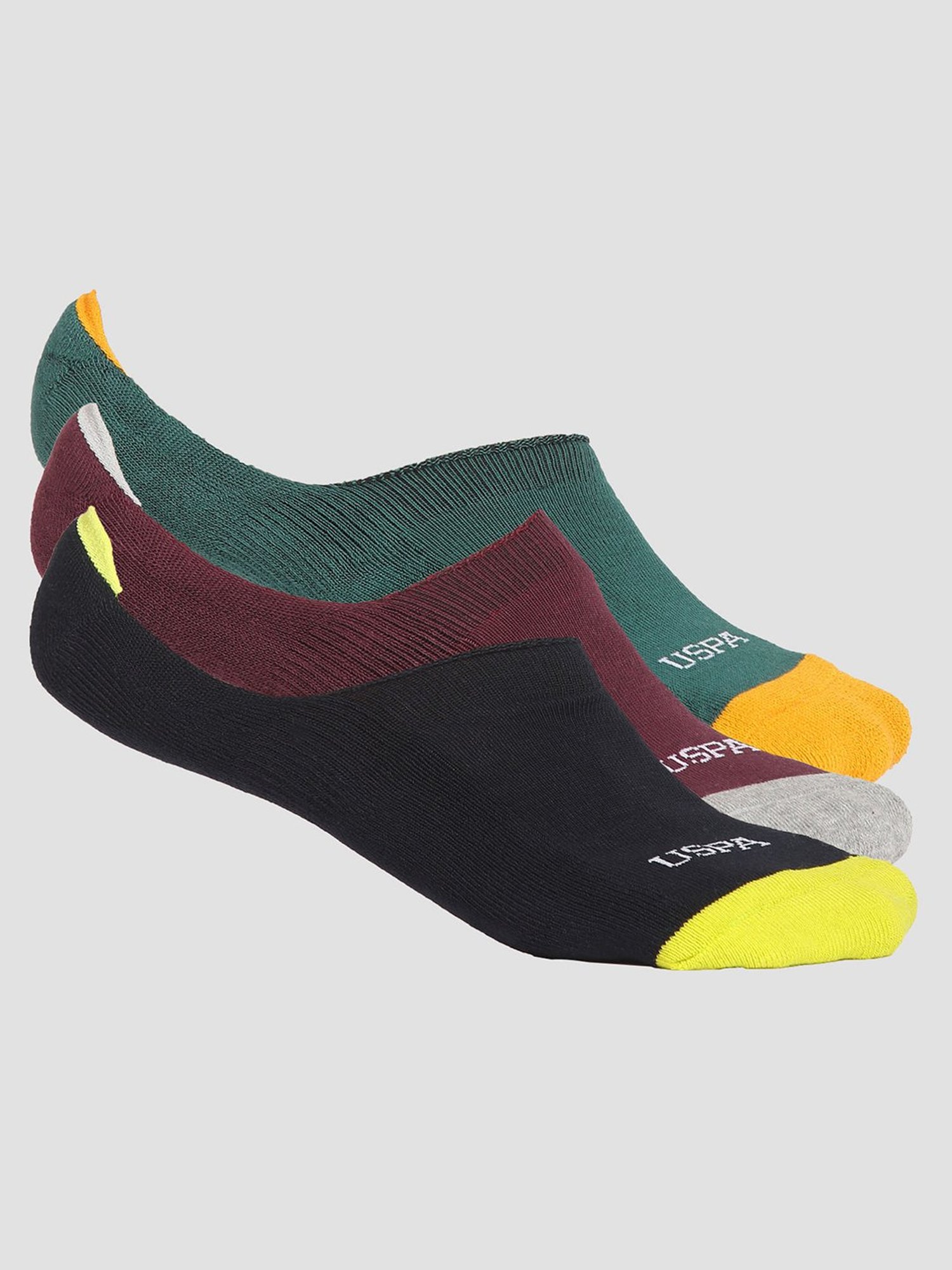 U.S. Polo Assn. Multicolor Socks - Pack of 3