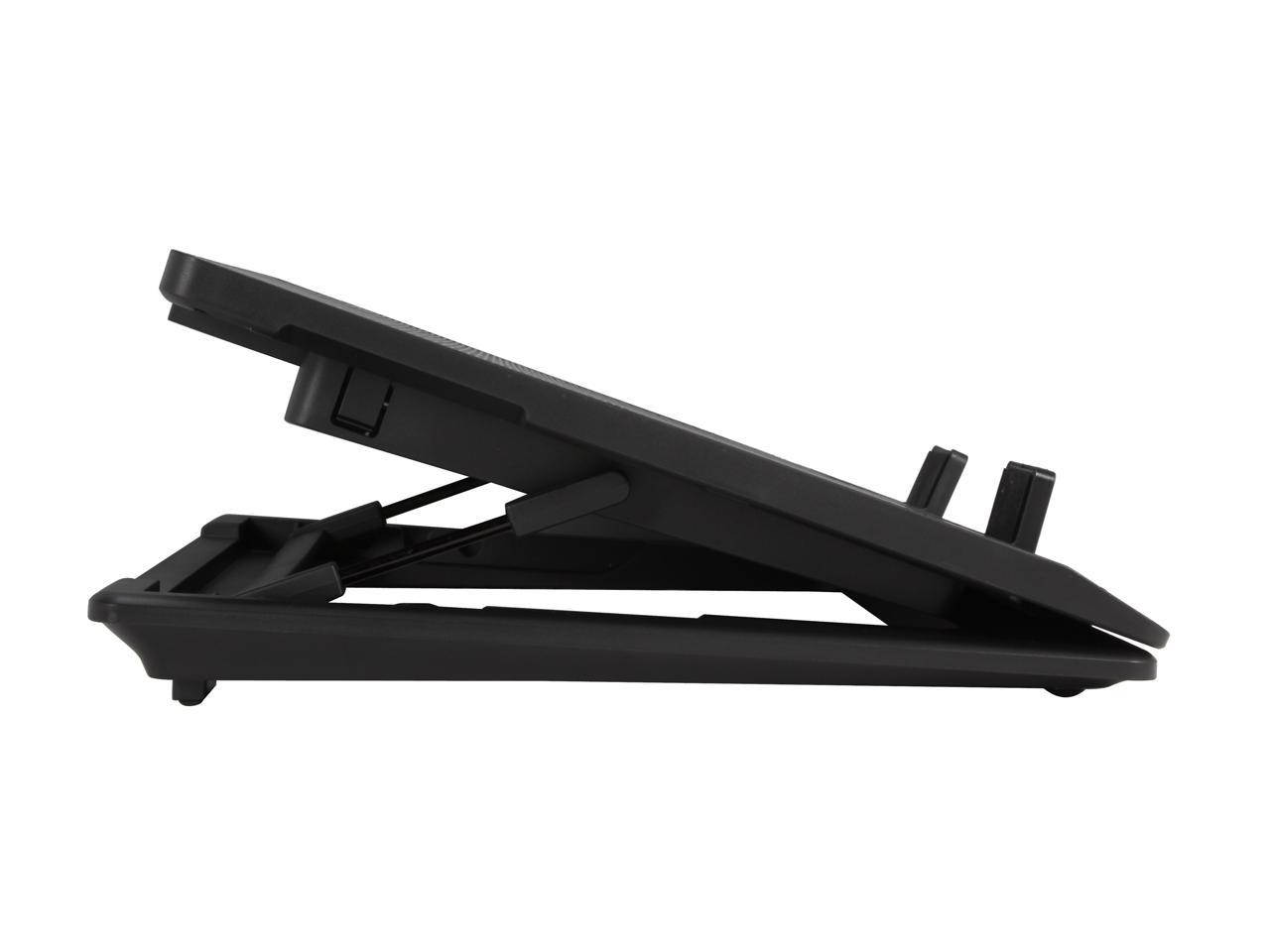 Cooler Master S100 NotePal ErgoStand Lite - Adjustable Laptop Cooling Stand with Movable Fan and 5 Ergonomic Height Settings