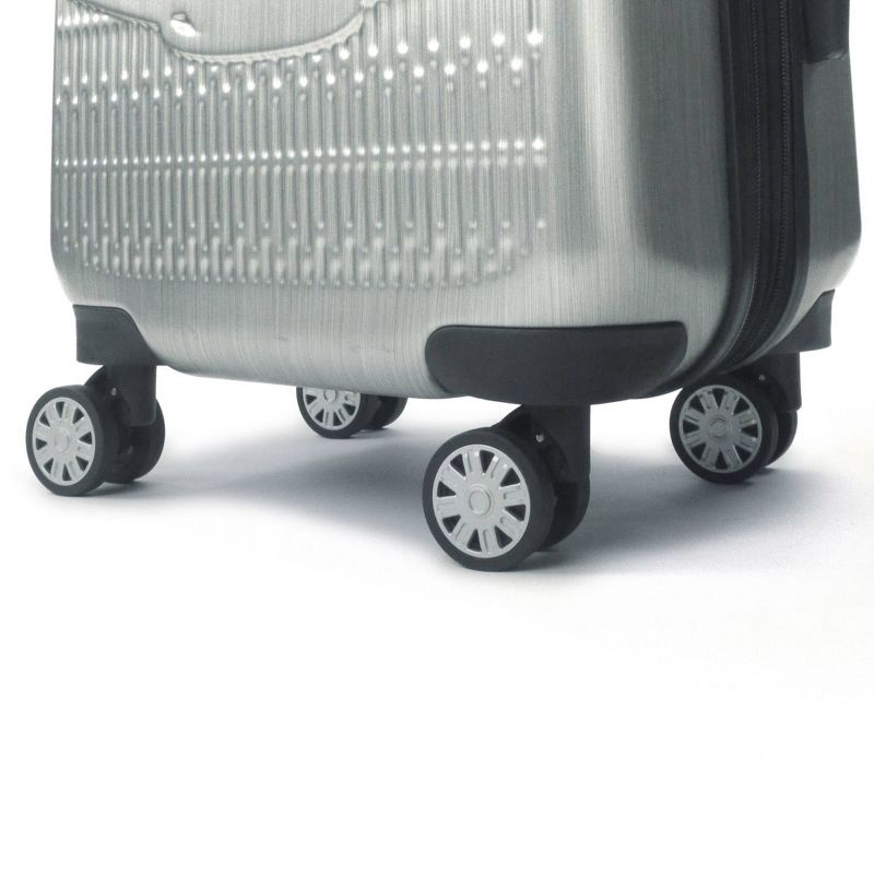 FUL Star Wars Darth Vader Embossed 29" Spinner Suitcase - Silver