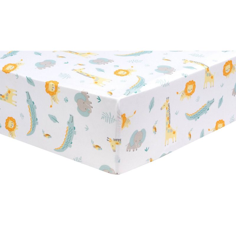 Sammy & Lou  Crib Bedding Set - Jungle Pals 4pc