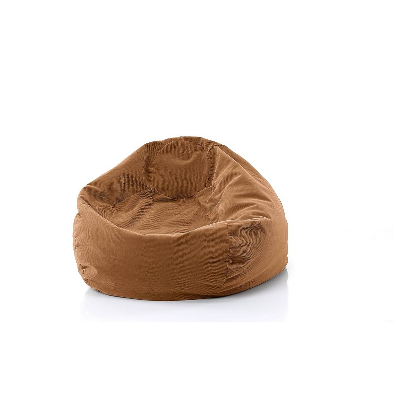 Gold Medal Kids' Micro-Fiber Suede Bean Bag Chair Desert - Gold Metal