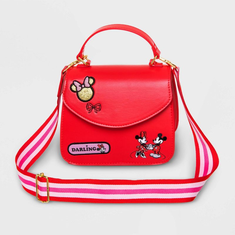 Kids' Minnie Mouse Crossbody Bag - Red - Disney Store