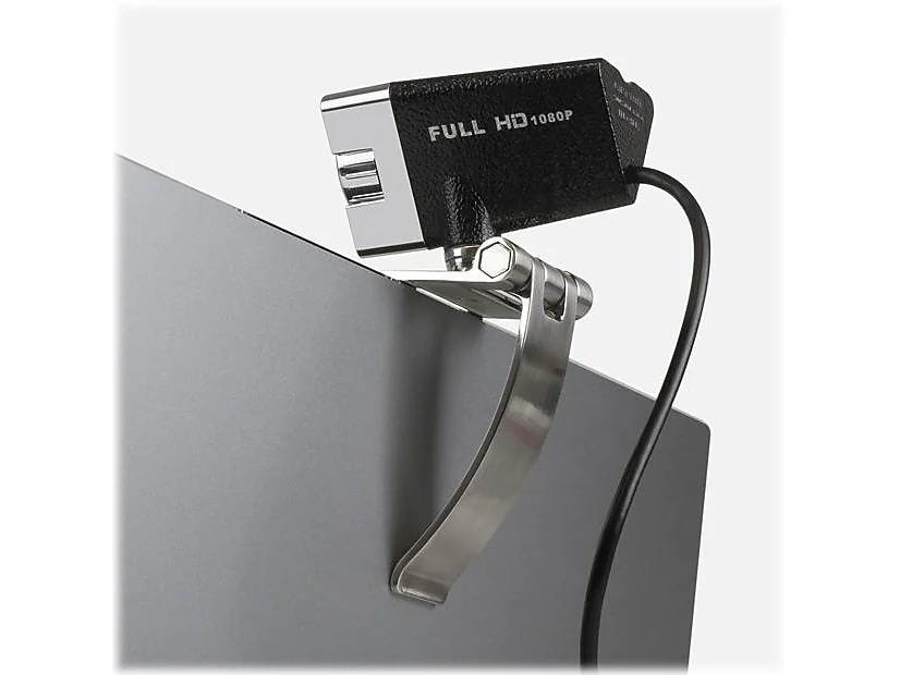 Aluratek AWC01F Video Conferencing Camera - 2 Megapixel - 30 fps - Black - USB 2.0 - 15 Megapixel Interpolated - 1920 x 1080 Video - CMOS Sensor - Manual Focus - Microphone - Notebook, Computer