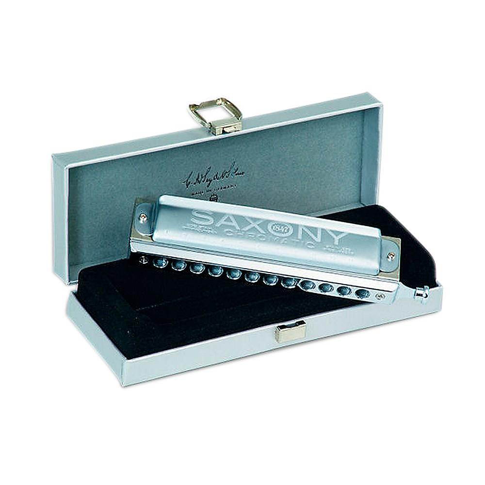 SEYDEL Chromatic SAXONY Harmonica Orchestra C Matte Chrome