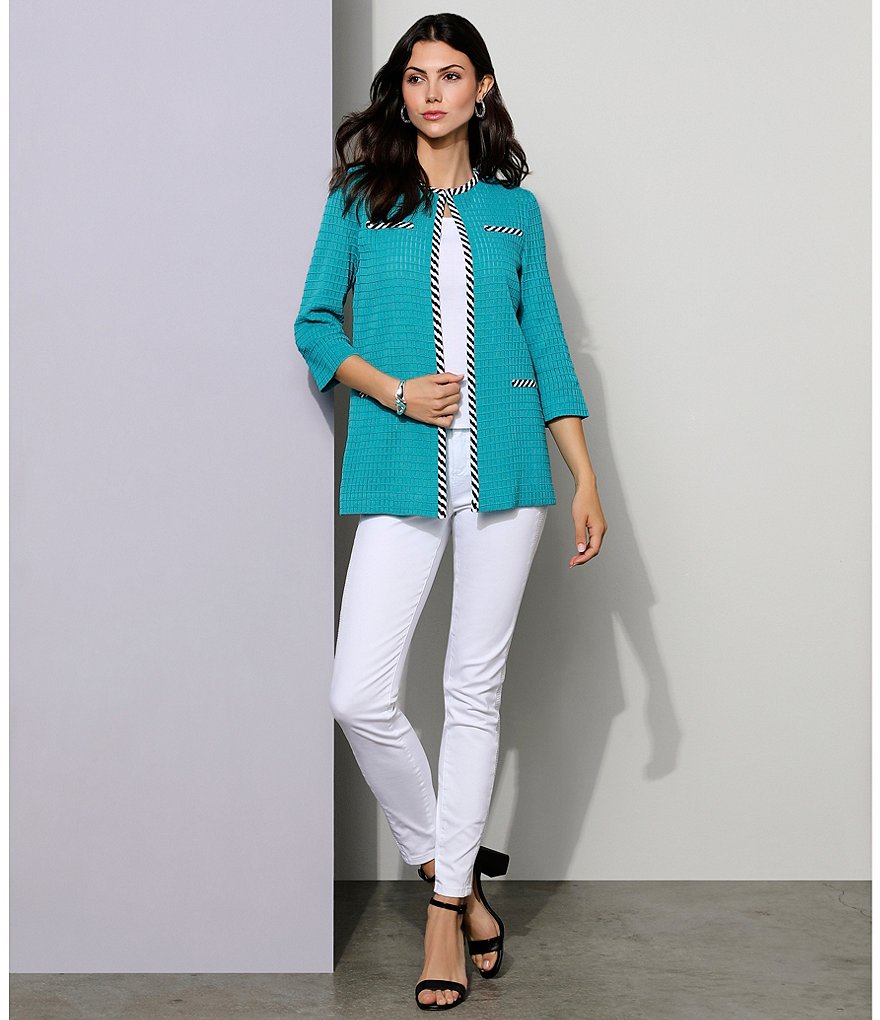 Ming Wang Scoop Neck Sleeveless Washable Tank