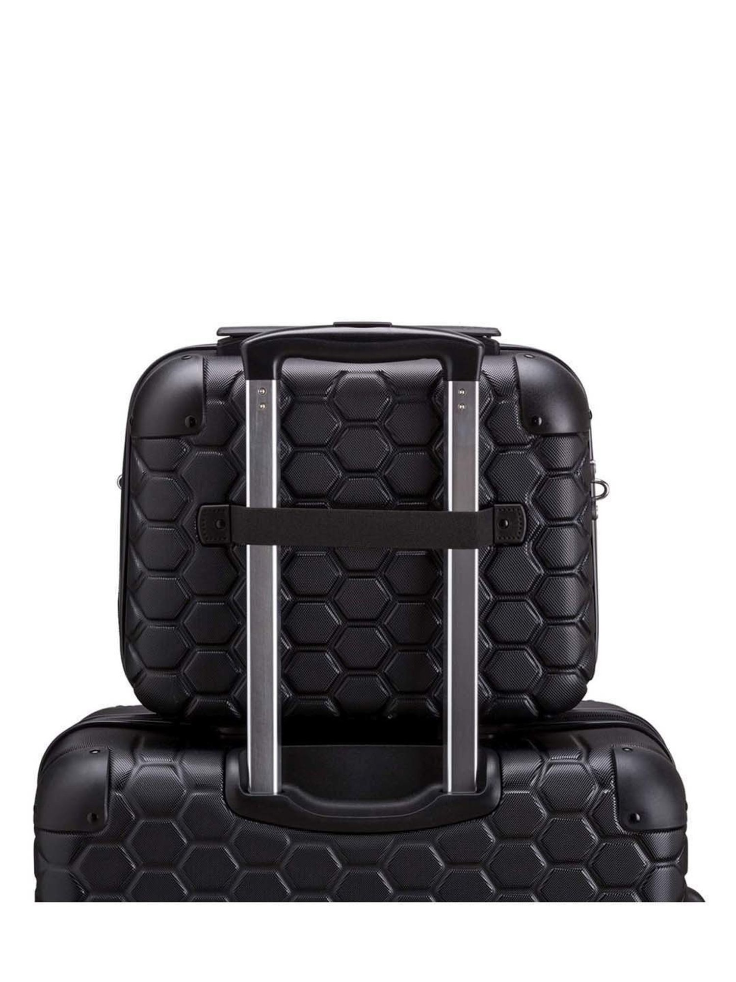 Carpisa Black Gotech Green Beauty Mini Vanity Bag