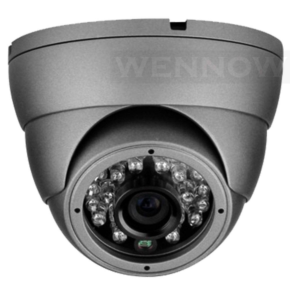 WennoW 3.6mm Sony CCD Wide Angle Fisheye Grey Day / Night 480TVL Waterproof Camera