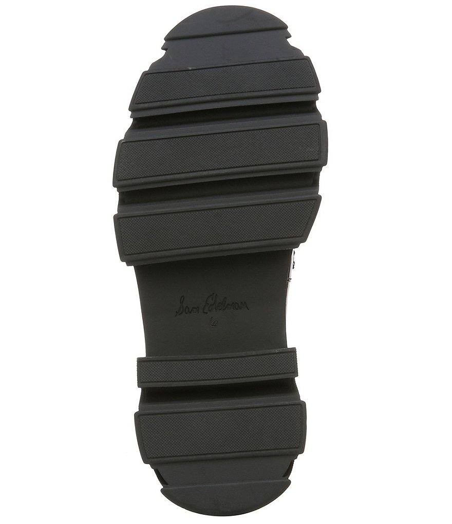 Sam Edelman Dandrea Lug Sole Leather Tassel Loafers