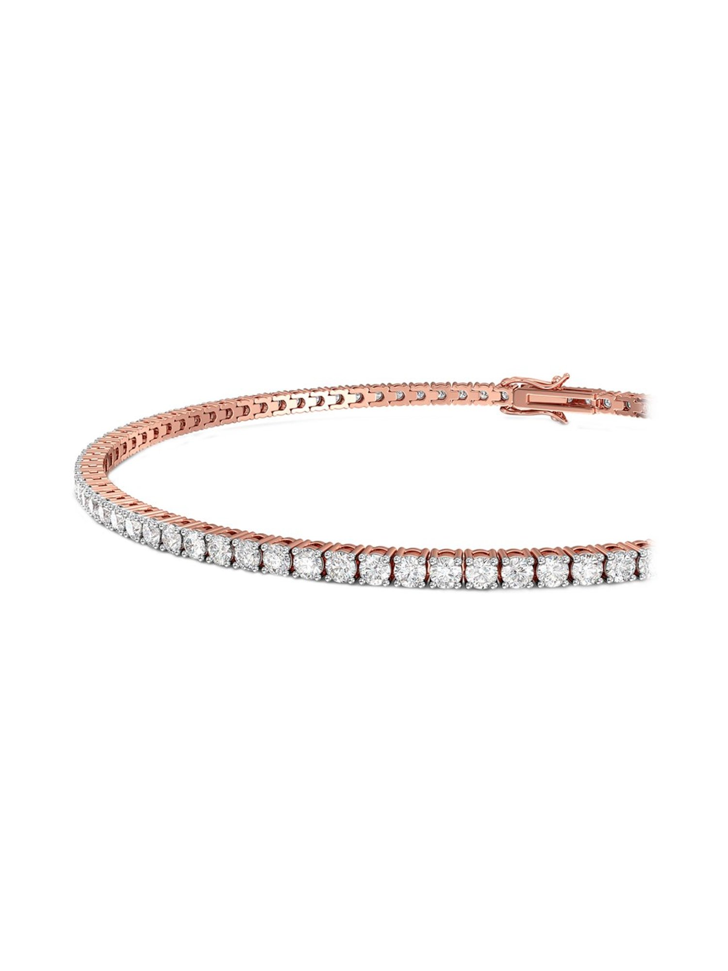 Mia by Tanishq Cupid Charm 14k Gold & Diamond Bracelet for Women