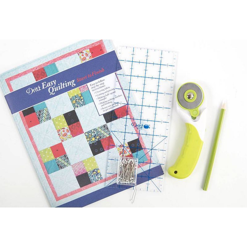 Dritz Kits Easy Quilting Book and Tools