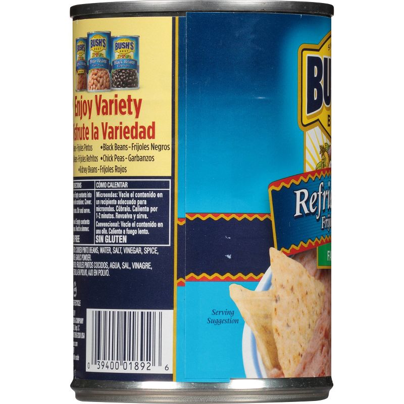 Bush's Fat Free Refried Beans - 16oz