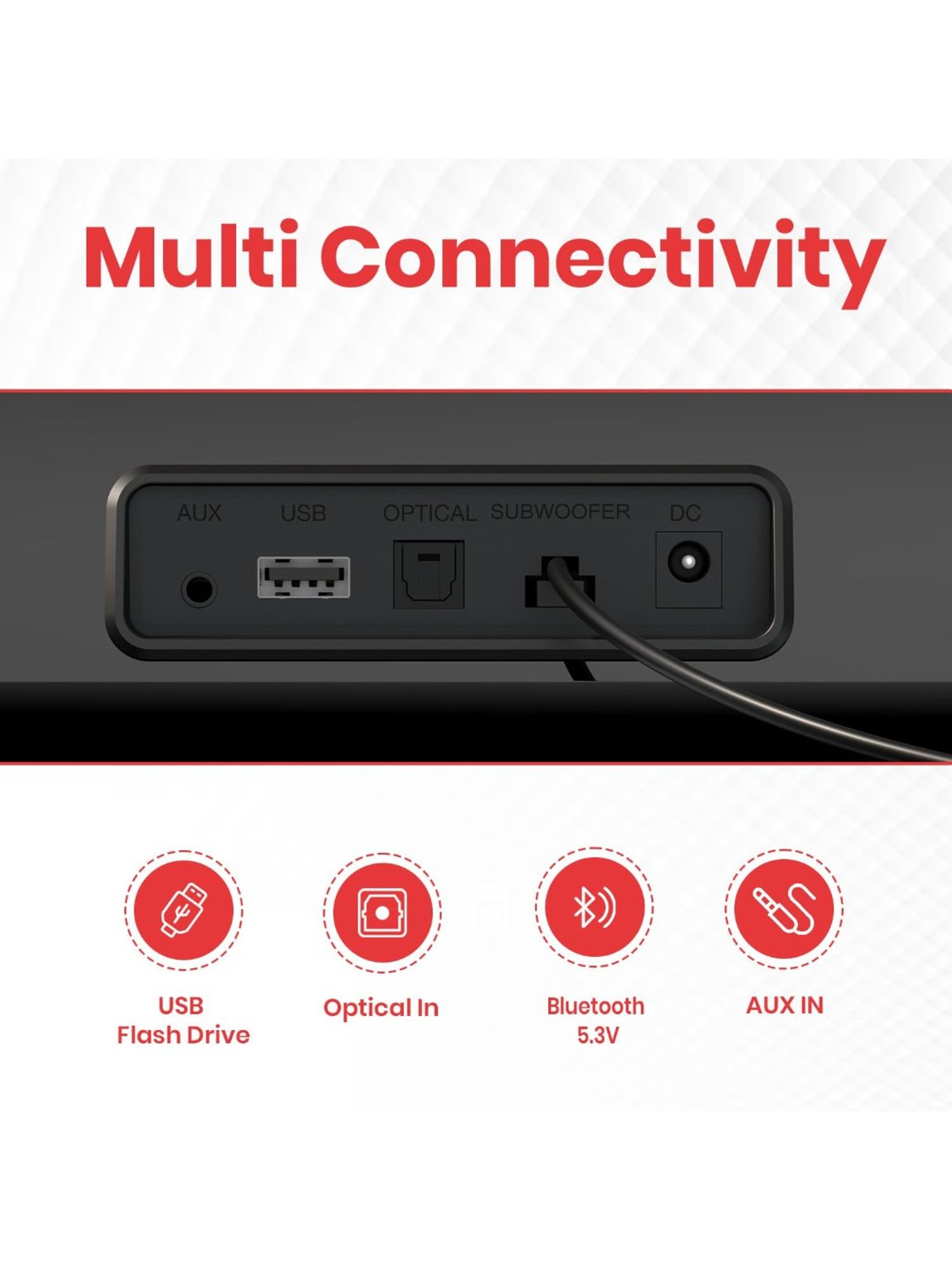 JBL Bar 2.1 Deep Bass Soundbar with Wireless Subwoofer (Black)