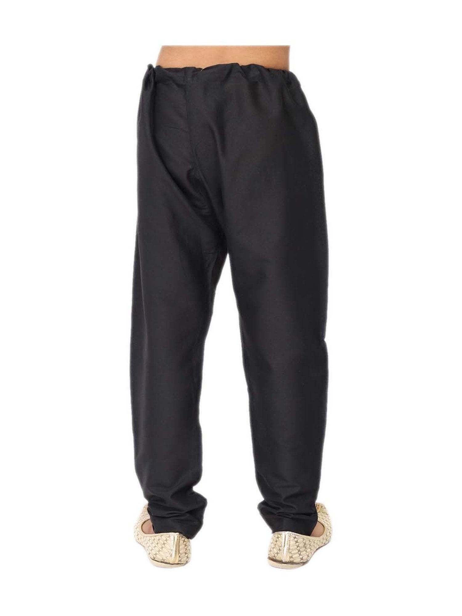 VASTRAMAY Kids Maroon Regular Fit Dhoti