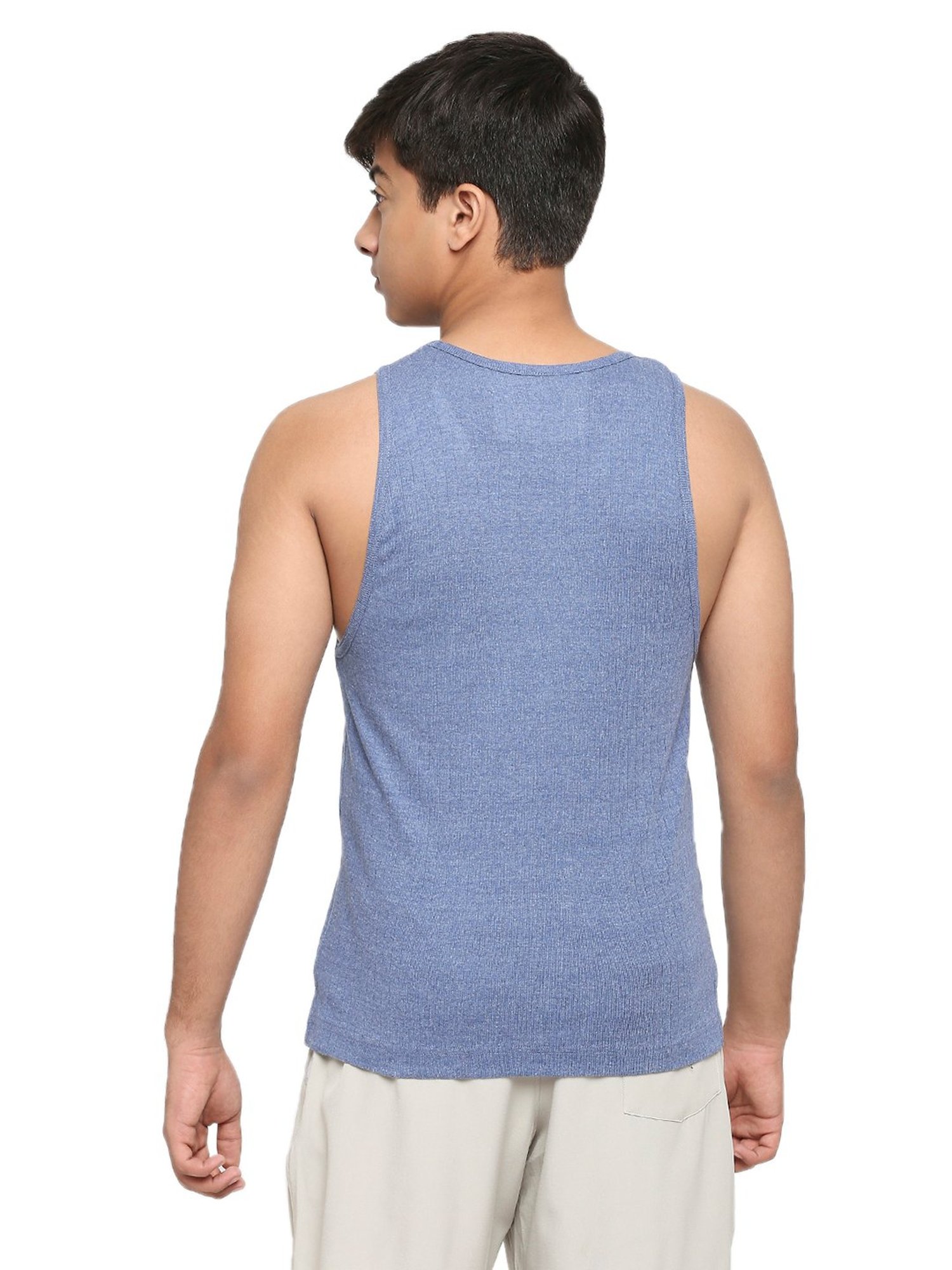 Frenchie Kids Blue Solid Vest