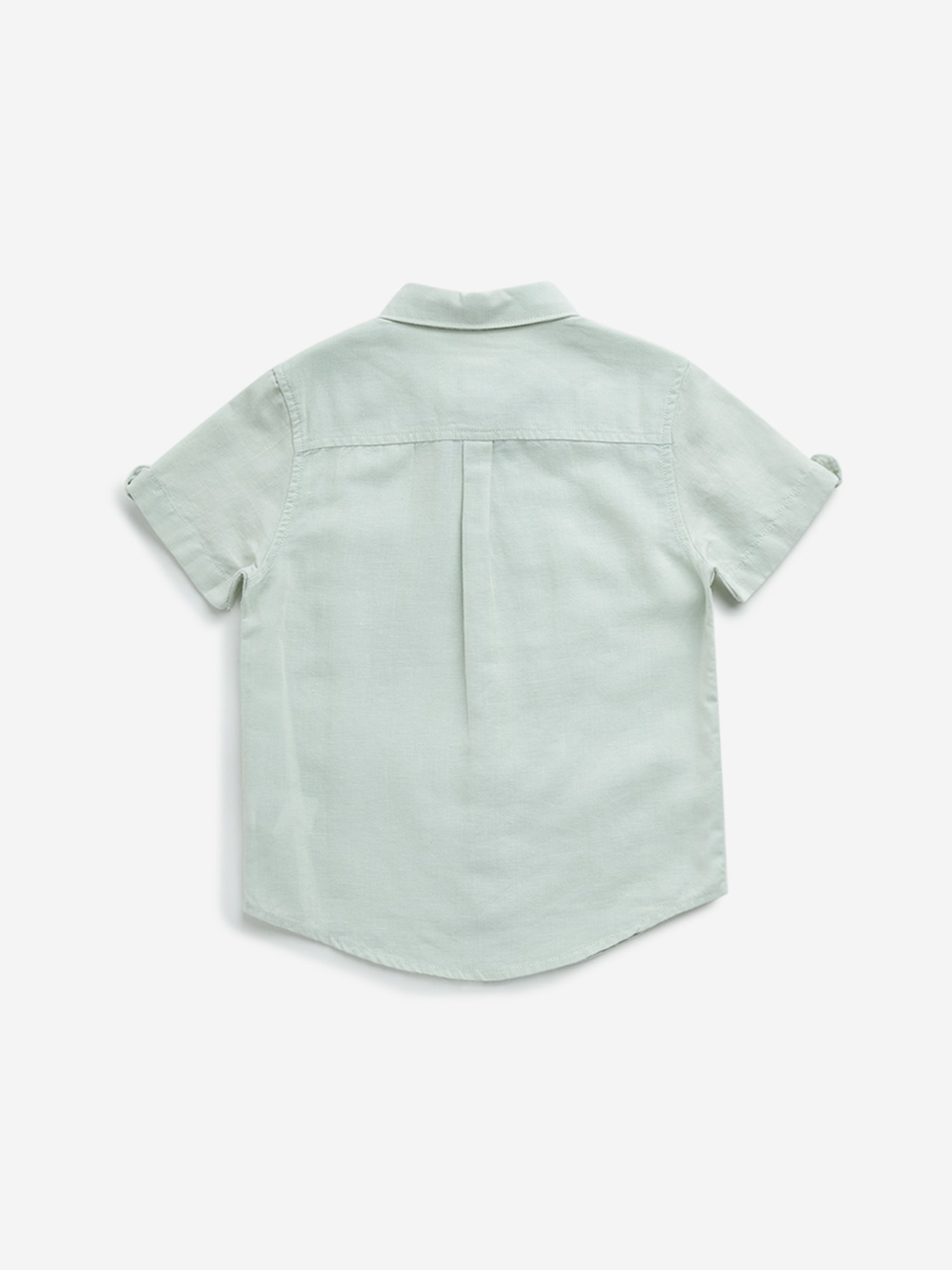 HOP Kids by Westside Sage Blended Linen Shirt