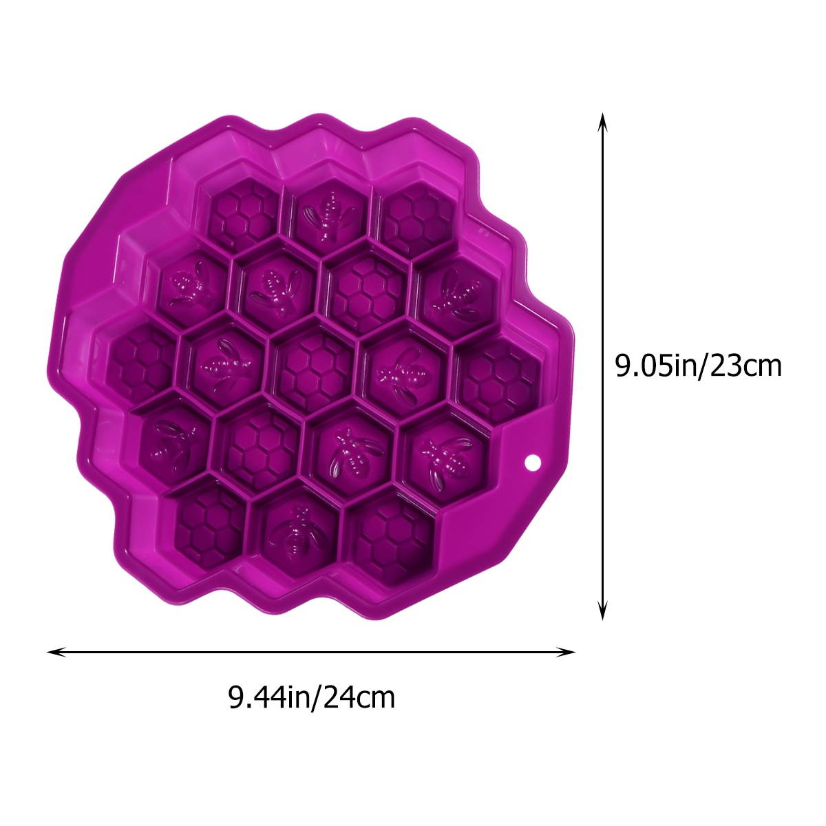 Unique Silicone Mold Chic Baking Mould Honeycomb Shape Cake Mold Baking Tool