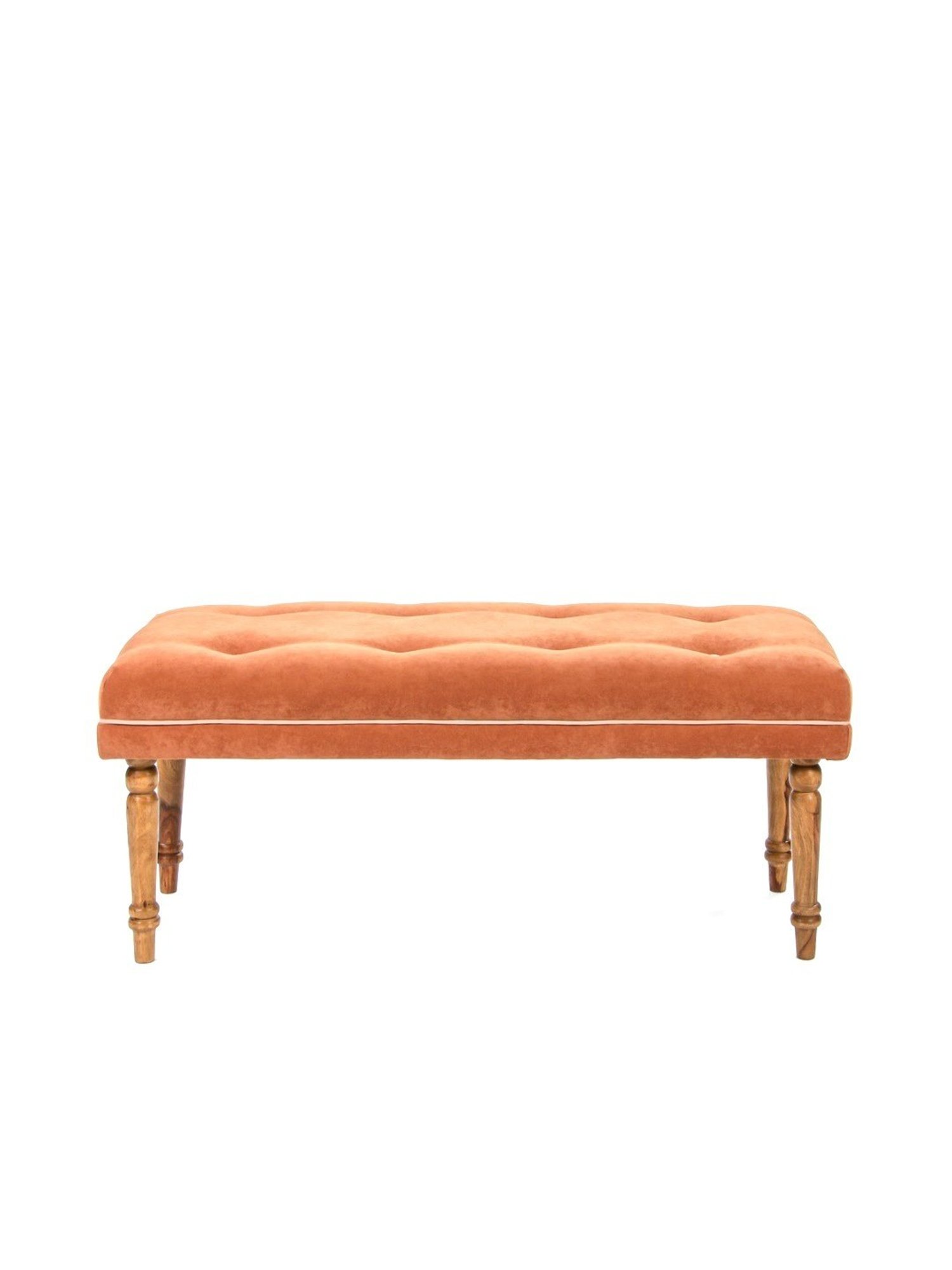 Picardy Vanity Stool Fabric/Antique Pearl - Acme Furniture