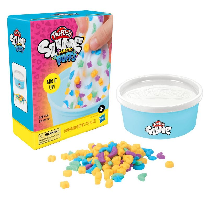 Play-Doh Slime Magic Puffs Cereal Themed Slime Compound