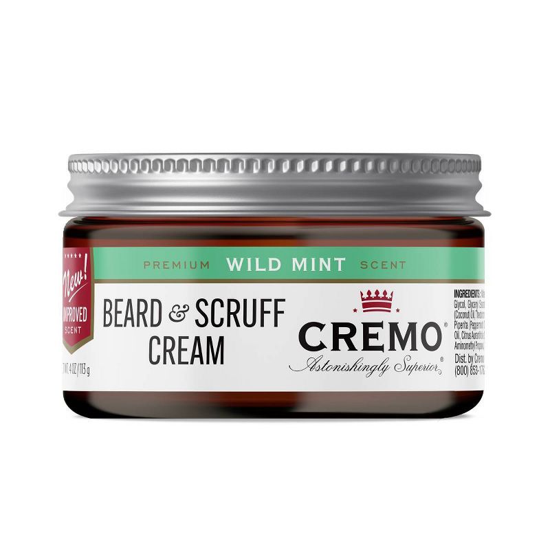 Cremo One-For-All Beard & Scruff Cream Mint Blend - 4oz