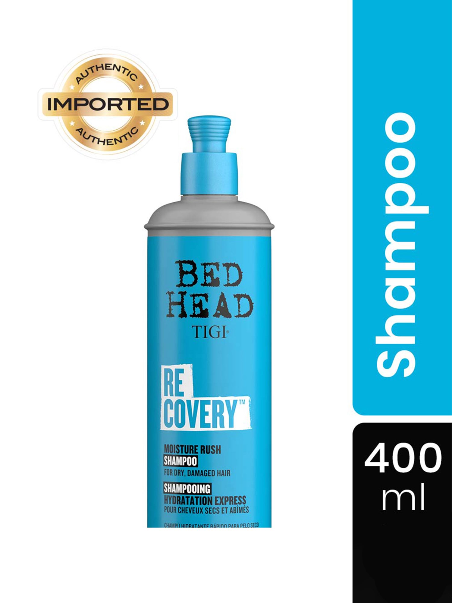 Bed Head TIGI Recovery Moisture Rush Shampoo - 400 ml