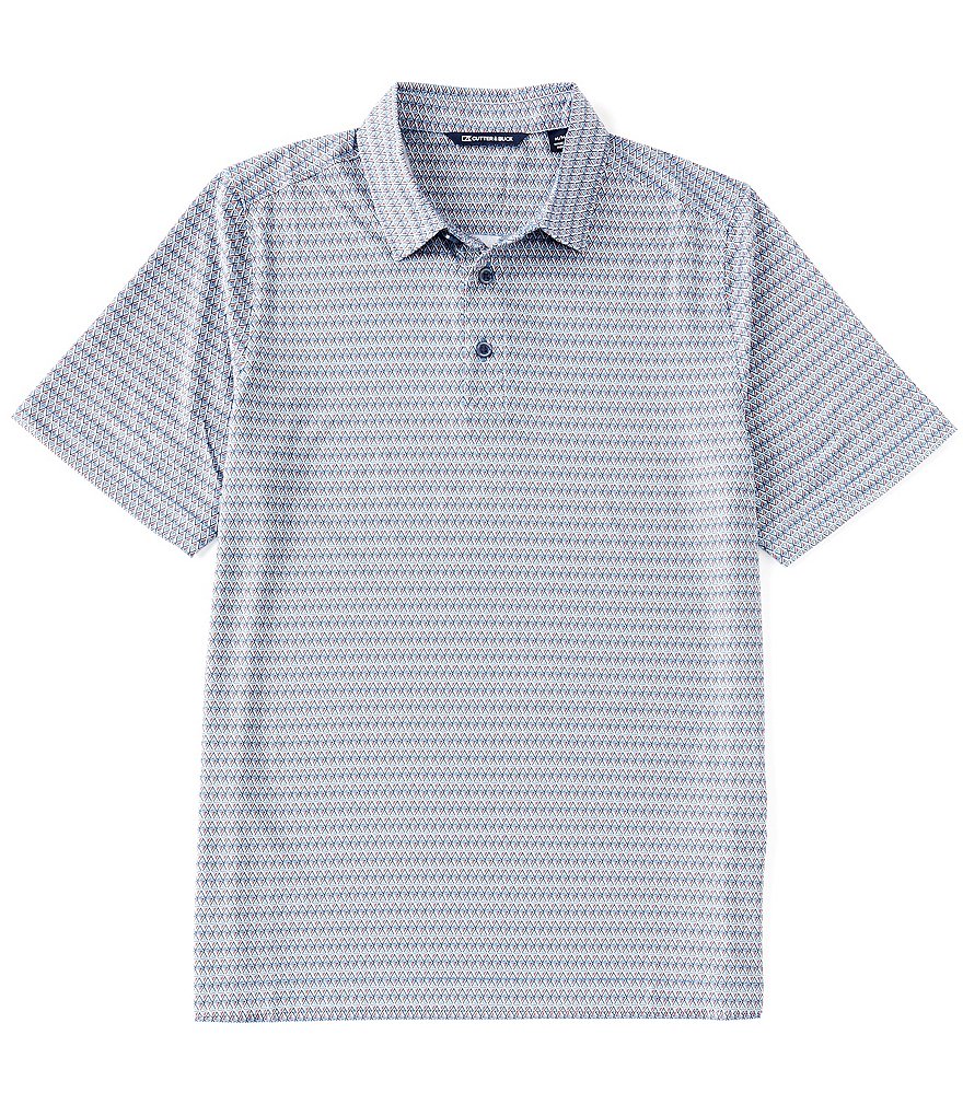 Cutter & Buck Pike Zig Zag Print Short-Sleeve Polo