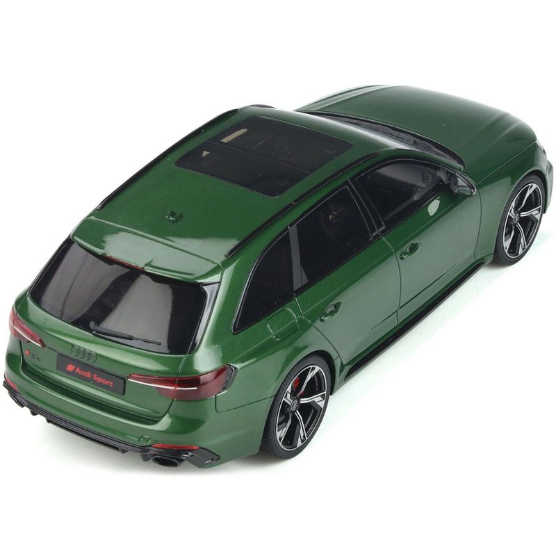 Audi RS 4 Avant Sonoma Green Metallic Limited Edition to 999 pieces Worldwide 1/18 Model Car by GT Spirit