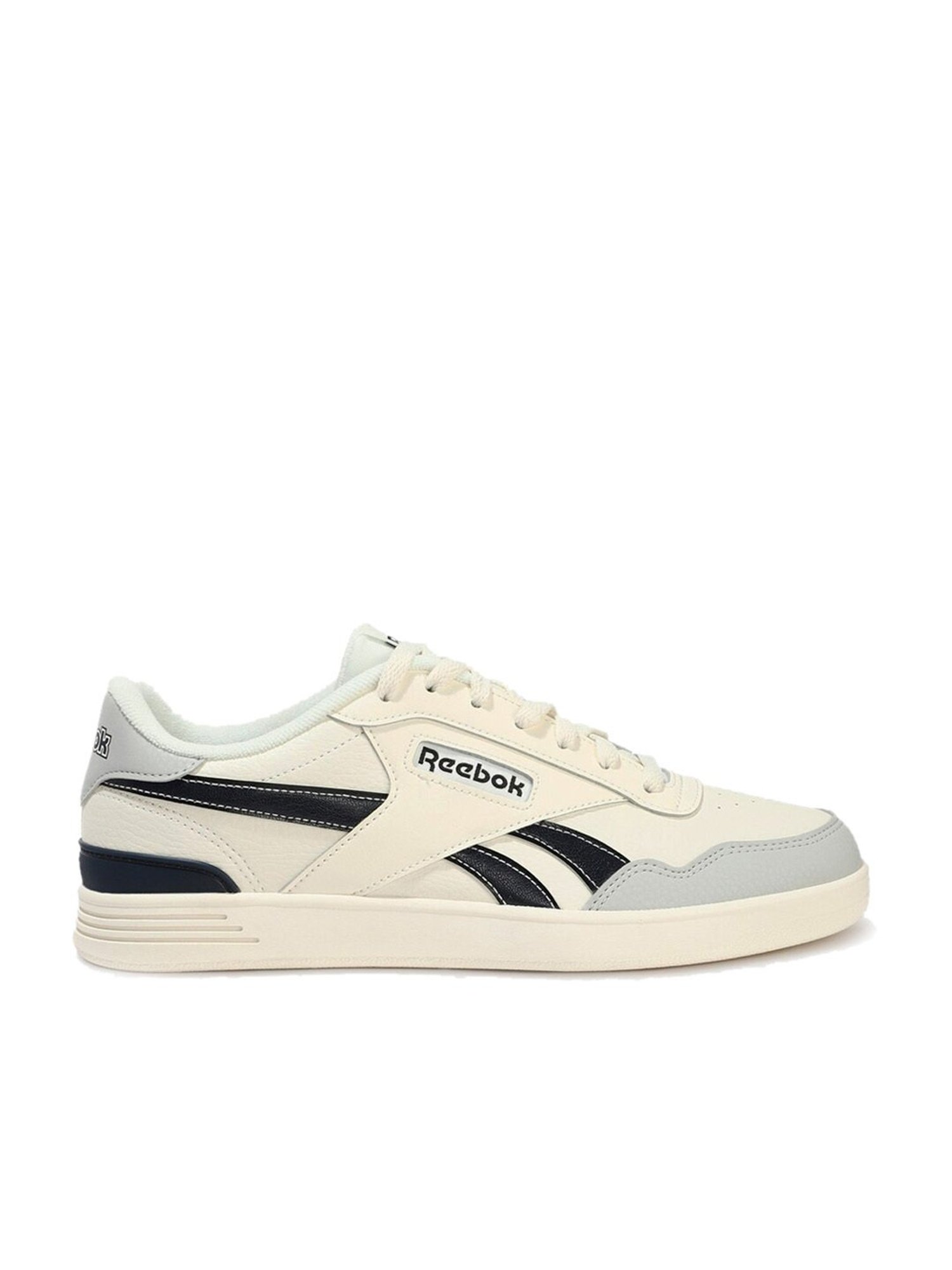 Reebok Men's Court Advance Clip Cream Casual Sneakers