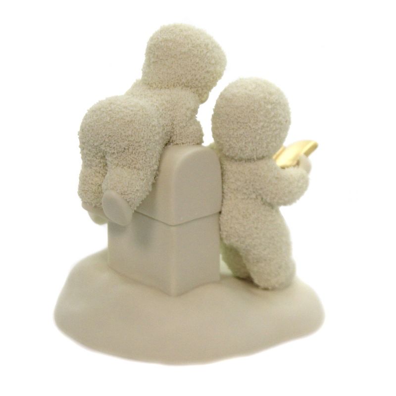 Dept 56 Snowbabies Did We Send A Christmas Card To Them? Set/2  -  Decorative Figurines