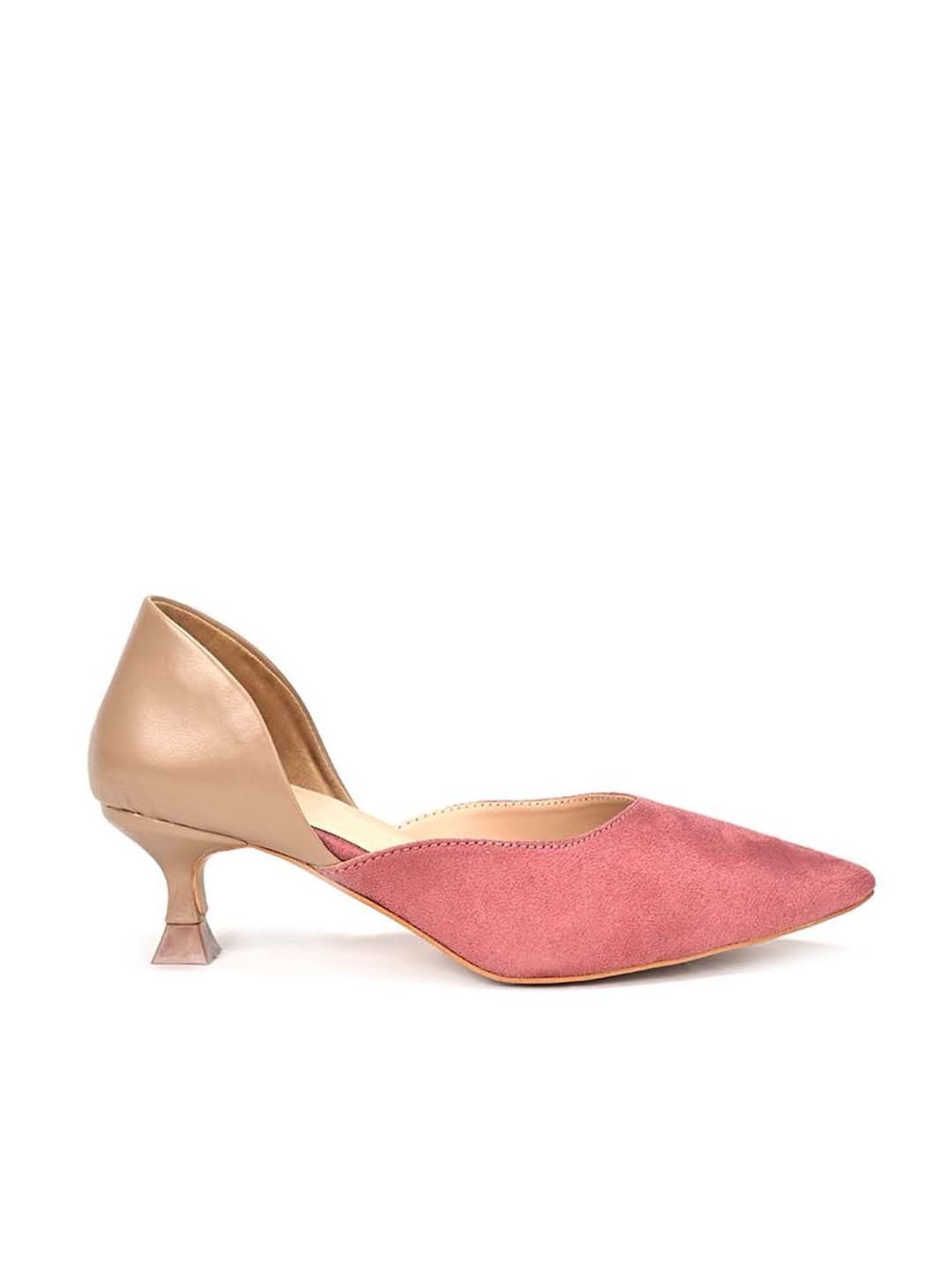 Scentra Women's Pink D'orsay Shoes