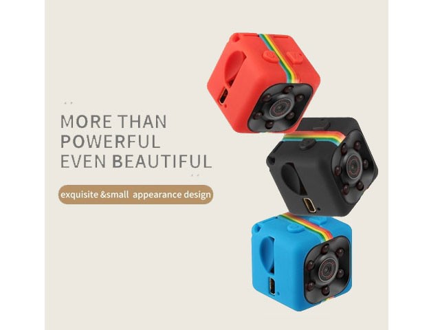 Mini DV SQ11 HD 1080P 720P Spy Voice Video Recorder Infrared Night Vision Digital Small Cam Hidden Camcorder Black