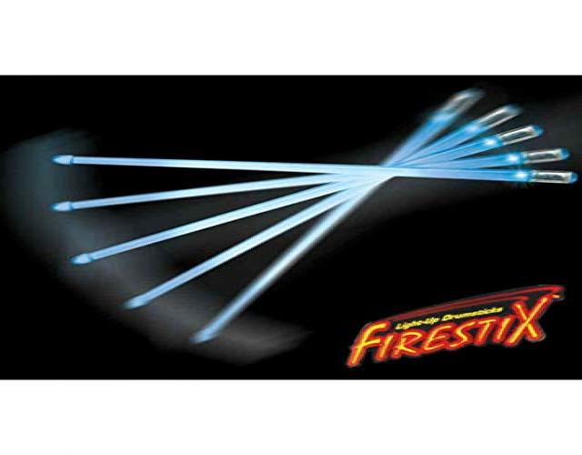 trophy fx12bl firestix lightup drumsticks, blue