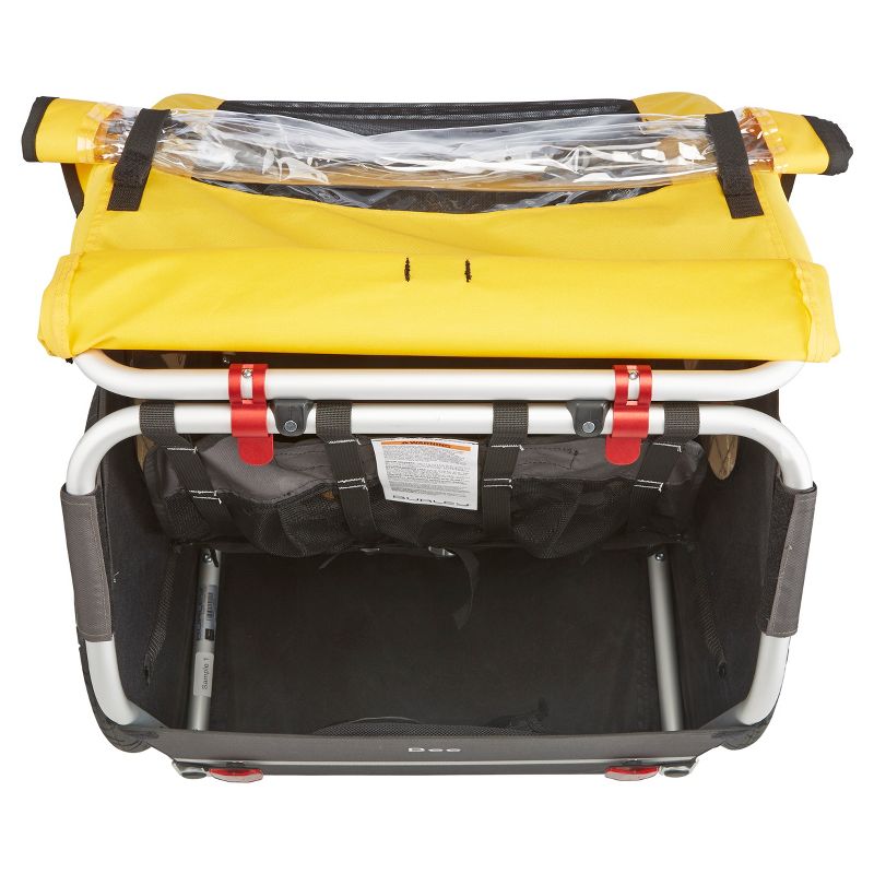 Tow Tuff TTF-2762ACBR Heavy Duty 2-in-1 Aluminum Automotive Cargo Luggage Carrier with Bike Hitch Rack