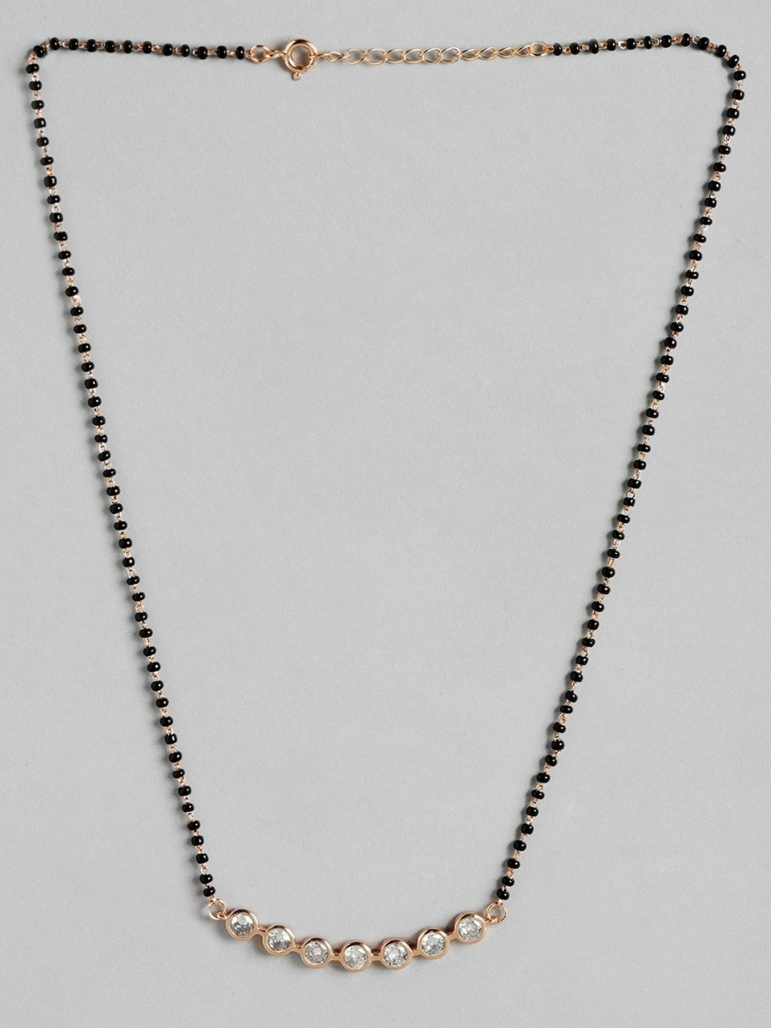 Clara 92.5 Sterling Silver Mangalsutra