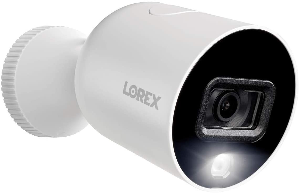 Lorex 1080p HD Smart Indoor/Outdoor Wi-Fi Security Camera with 32GB, Smart Deterrence, and Color Night Vision
