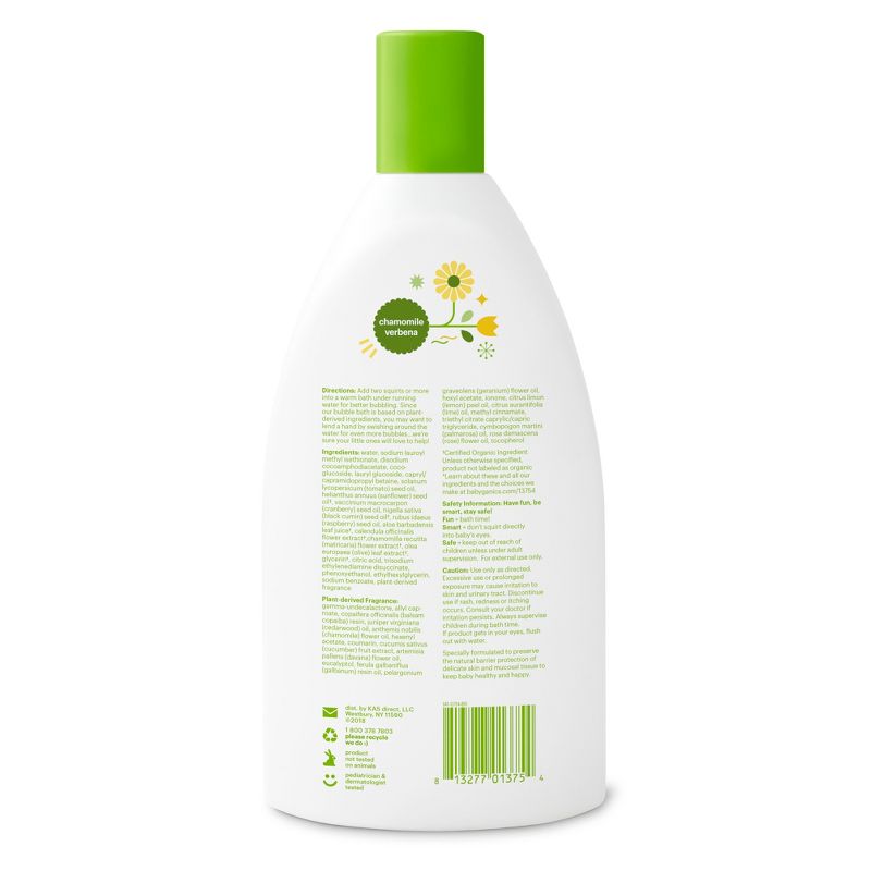 Mustela Organic Cleansing Gel with Olive Oil and Aloe - 13.5 fl oz